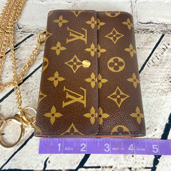Louis Vuitton Etui Papiers Wallet Crossbody with charm - Picture 16 of 16